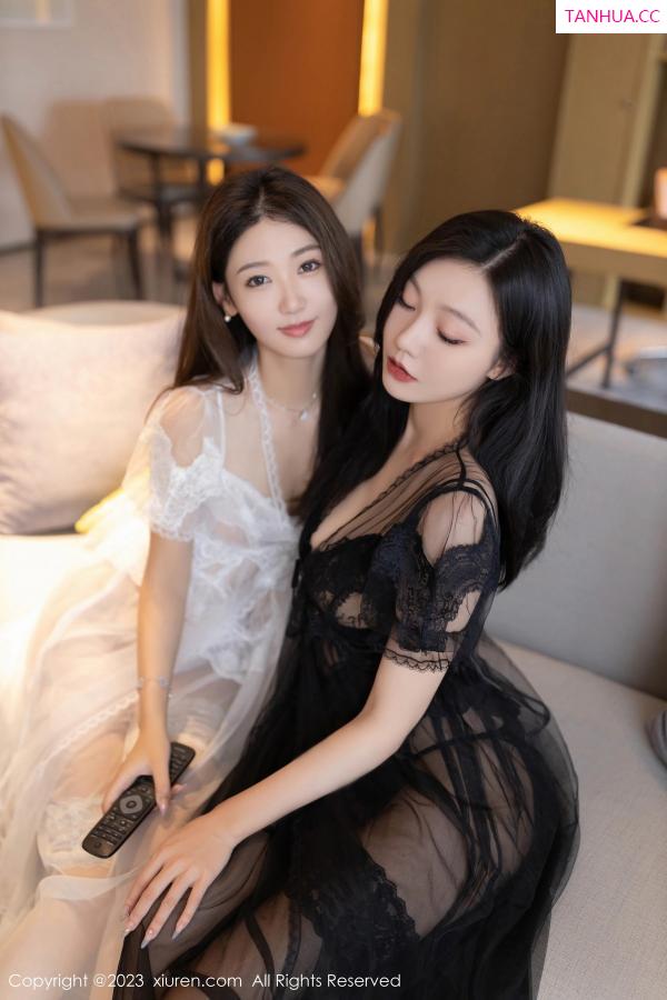   [XiuRen]高清写真图 2023.10.27 No.7578 模特合集 唐安琪＆安然第13张图片